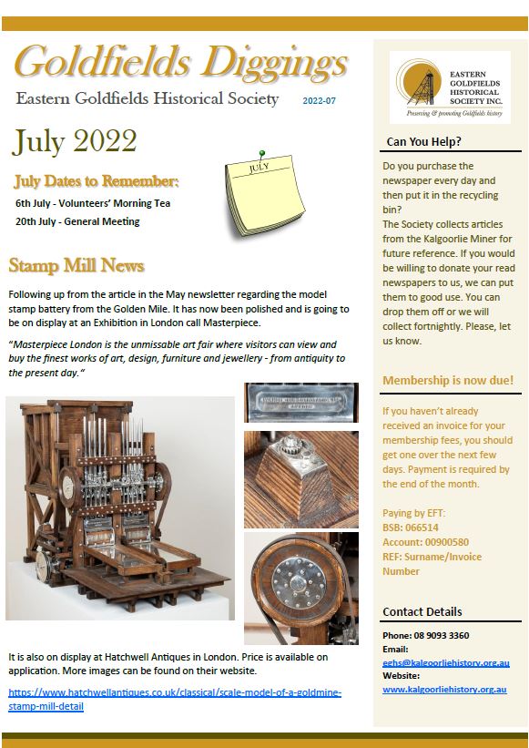 July 2022 Newsletter